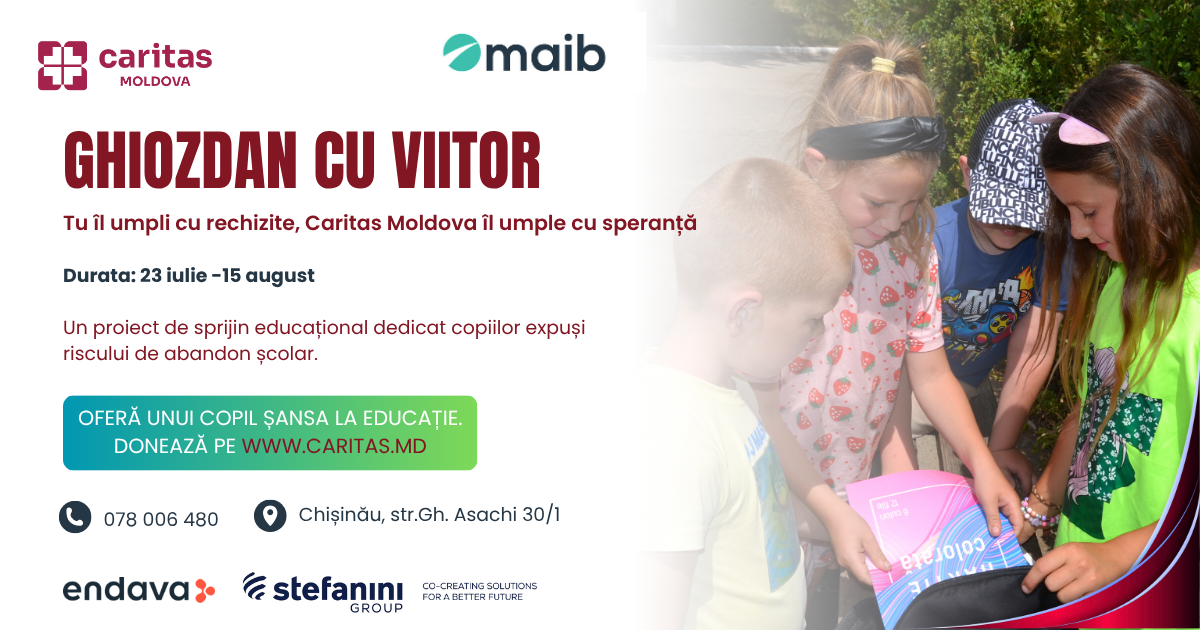 Comunicat de presă campania &rdquo;Ghiozdan cu Viitor&rdquo;