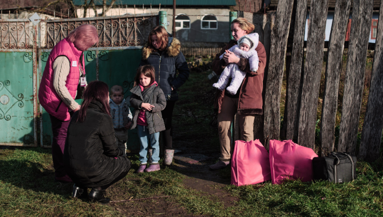 Местные гуманитарные действия в Украине и Молдове